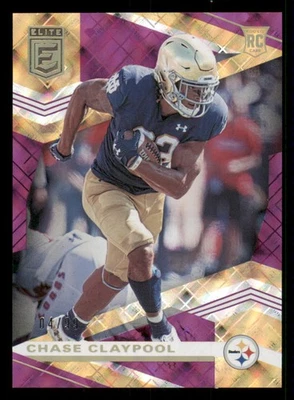 2020 Elite Purple #147 Chase Claypool /99 - Image 1 of 2