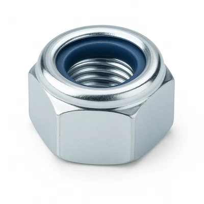 Selbstsichernde Muttern DIN 985 Verzinkt Stopmuttern Sicherungsmutter M3 - M20 - Bild 1 von 2