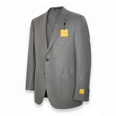 Abrigo deportivo Hickey Freeman talla 50 largo topo/bronceado 90 % lana 5 % seda 5 % lino nuevo Foto 1 de 4