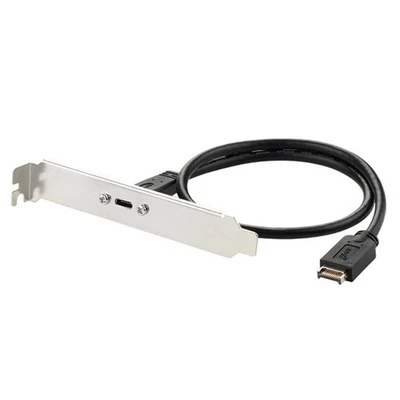 USB 3.1 to Type C Front Panel Header USB3.1 PC Front Panel Expansion Cable 50CM - Bild 1 von 4
