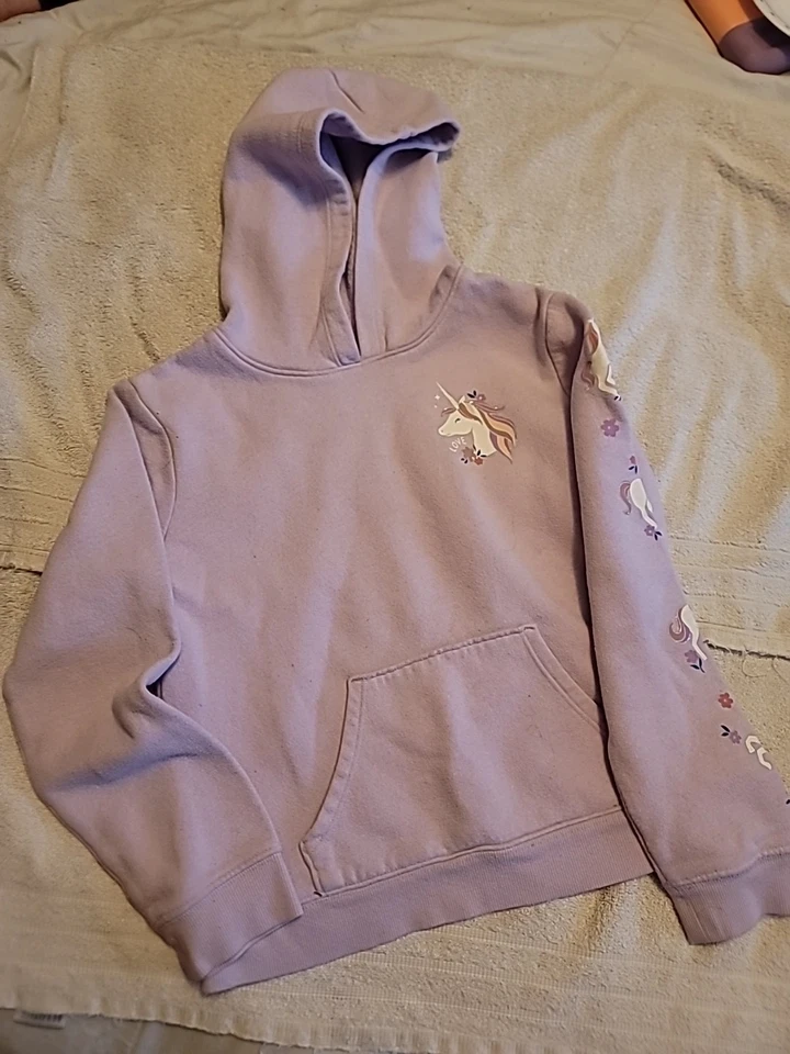 Jumping Beans Girls Unicorn Hoodie Size 6 Foto 1 de 4