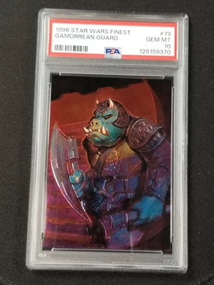 1996 Finest Star Wars #79 Gamorrean Guard PSA 10 - Image 1 of 2