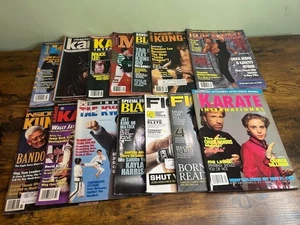 Kampfsport Karate Kung-Fu Magazin Lot 14 Bruce Lee Chuck Norris Brandon gut - Bild 1 von 18