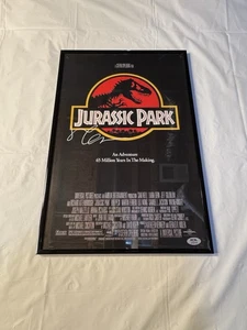JEFF GOLDBLUM SIGNED AUTOGRAMM JURASSIC PARK FILMPOSTER 12x18 PSA/DNA COA RARE - Bild 1 von 4