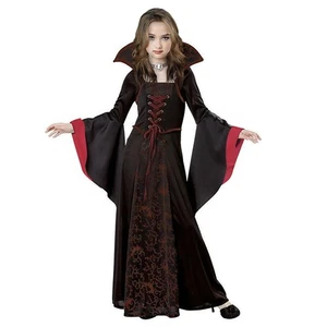 Costume da Vampiro per Bambina e Ragazza Halloween Dress Up Party Travestimento - Foto 1 di 24