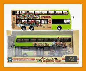 OCT 2025 Arielle Models Volvo B9TL (72) SINGAPORE BUS 1/110 SG60 B'day Kenshop - Picture 1 of 9