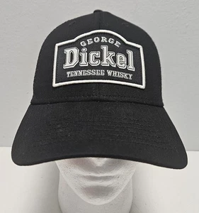 George Dickel Tennessee Whisky Black Mesh Snapback Baseball Cap/Hat - Picture 1 of 6