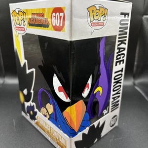 Funko Pop Fumikage Tokoyami 607 Obra de Arte Personalizada Certificado de Autenticidad Protector My Hero Academia - Imagen 1 de 9