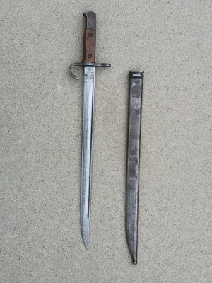 Bayoneta japonesa Segunda Guerra Mundial con vaina Foto 1 de 4