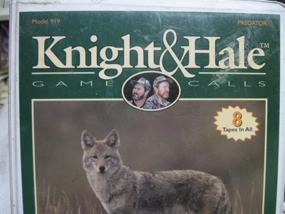 Knight & Hale Coyote Predator Caller Lot of 8 Original Cassettes Kit Get Them in - Image 1 of 4
