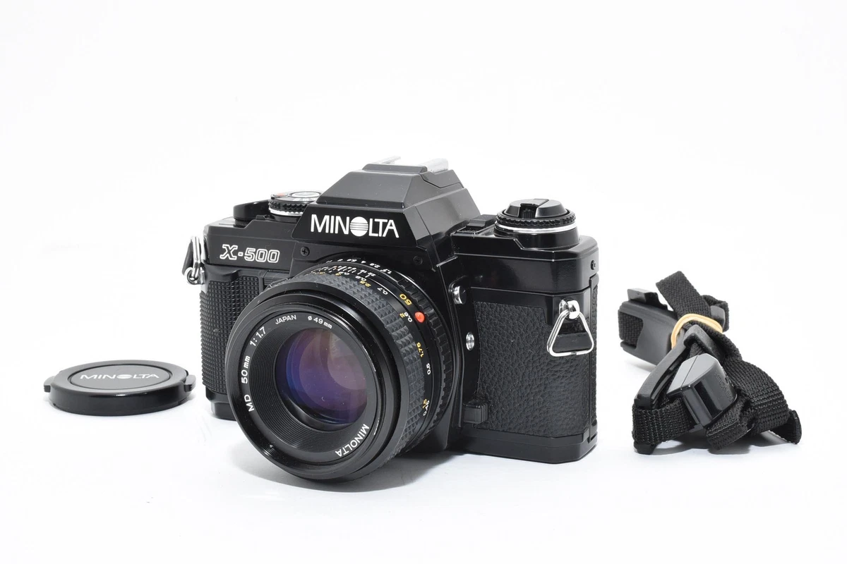 Minolta X-500+MD17-35 / X-70 / X-600セット Minolta X-500 Film Cameras for sale - eBay