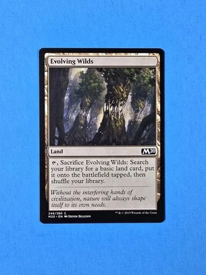 1x Evolving Wilds Core Set 2020 M20 Mtg Magic Gathering Sacrifice Land Card 246 - Image 1 of 2