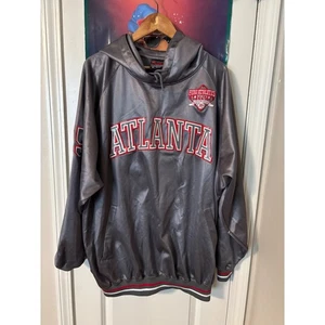 Fubu Atlanta Pullover Hoodie 05 Jersey Style Athleisure Mens y2k 2000s Size XL - Picture 1 of 8