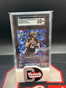 2024 Bowman Chrome University Sapphire Selections #SS4 Brady Cook SP SGC 10 Jets - Imagen 1 de 1