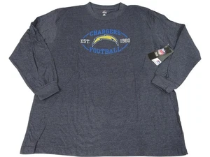 Los Angeles Chargers Mens Big & Tall Sizes 2XL-3XL-4XL-5XL-6XL Majestic Shirt - Picture 1 of 5
