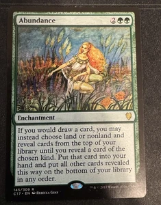 Abundance Commander 2017 Magic the Gathering mtg - Picture 1 of 1