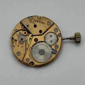 Peseux P320 Watch Movement Festina Manual Wind Vintage For Parts Repair 23.6mm - Picture 1 of 4