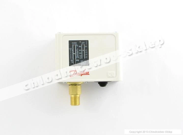 Pressure switch Danfoss KPI 35 -0,2-8bar 060-121766 com meio l�quido e gasoso - Image 1 of 1