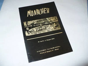 CATALOGO D'ARTE GALLERIA LA BARCACCIA MONACHESI 1962 - Imagen 1 de 1