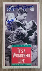 Karolyn Grimes ZU ZU Signed It's A Wonderful Life VHS Legend Actress RAD - Picture 1 of 1