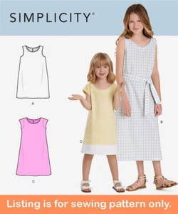 SEWING PATTERN Girl Clothes Clothing Dress Sundress Easy Simple Summer Teen 9120 - Picture 1 of 3