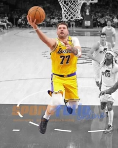 Los Angeles Lakers LUKA DONCIC Glossy 8x10 Photo Basketball Spotlight Print - Picture 1 of 1