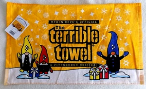 Pittsburgh Steelers Holiday Wichtel schreckliches Handtuch - Bild 1 von 2
