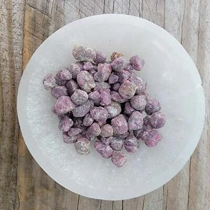 Rubí africano áspero cae 100 gramos cristal de piedras preciosas pulidas a granel - Imagen 1 de 4