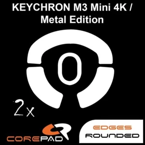 Corepad Skatez Keychron M3 Mini Wireless Remplacement Souris Pieds Téflon - Picture 1 of 1