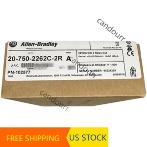 NEW AB 20-750-2262C-2R PowerFlex 750 24V DC IO Option Module US Free Tax - Picture 1 of 4
