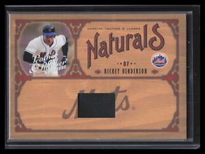 2005 Leather and Lumber Naturals Jersey 17 Rickey Henderson Jacket 93/100