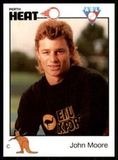 1990 Futera Perth Heat John Moore Perth Heat #NNO