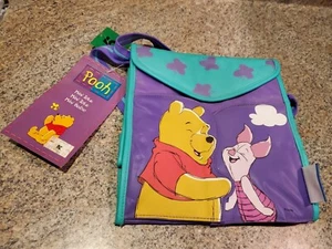 Vintage 90’s Winnie the Pooh Piglet lunch bag Bottle Dipper Bag Kmart Rare (Y9) - Picture 1 of 18