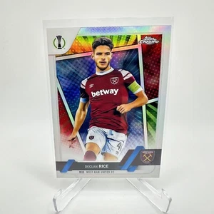 2022-23 Topps Chrome UEFA Club Competitions Declan Rice Hero West Ham - Picture 1 of 2