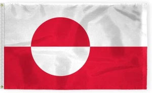 AGAS Bandiera della Groenlandia - Multi Variazione - Bandiere Internazionali - Foto 1 di 13