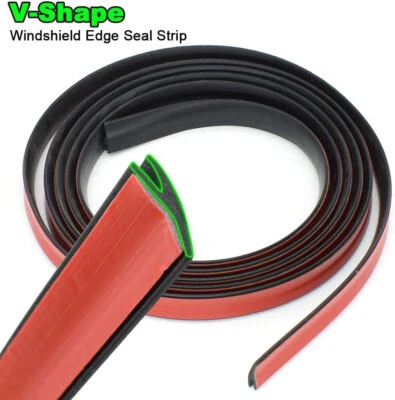 Sello de tira climática de 9,84 pies para parabrisas trasero BMW en forma de Y moldura de goma Foto 1 de 4