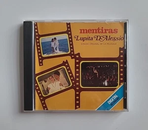 LUPITA D'ALESSIO Mentiras CD 1988 SONIDO ORIGINAL DE LA PELÍCULA Música MÉXICO  - Picture 1 of 10