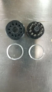 Amphenol Inline Plug Cap Hood Tube Socket  11-Pin Male & Female Set Vintage  11G - Picture 1 of 3