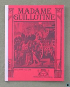 Madame Guillotine: RPG of Political Infighting During the French Revolution FGU