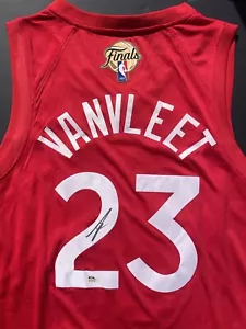 Fred Vanvleet Signed Autographed Jersey Toronto Raptors Psa Dna Coa Finals - Picture 1 of 4