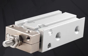1p CDUK20-25D Double Acting Non-rotating Rod Type Free Mount Cylinder Single Rod - Picture 1 of 4