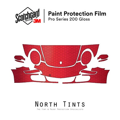 Porsche 911 2005-2008 3M PRO Series PreCut Paint Protection Film Clear Bra PPF - Image 1 of 4