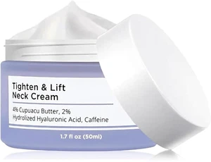 Neck Cream - Tighten & Lift Firming Neck Cream for Crepey Skin 2024 Must Have ! - Picture 1 of 6