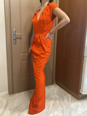 Fendi Red Maxi Long Slit Gown Dress size 38 - Image 1 of 4