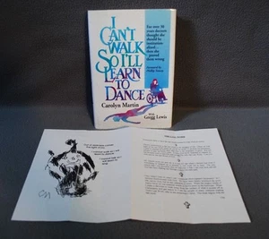 I Can't Walk So I'll Learn to Dance by Carolyn Martiin 1994 HC w DJ, 1ST PRINT - Picture 1 of 10