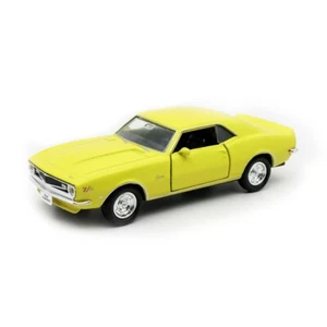 Chevrolet Camaro Z28 1968 Odlewany ciśnieniowo model samochodu kolekcja samochody zabawkowe 1:43 żółty - Zdjęcie 1 z 15