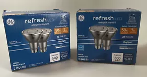 4 Bulbs GE Refresh LED Daylight HD Light Bulb PAR20 8W 50W Replacement 500 Lumen - Picture 1 of 2