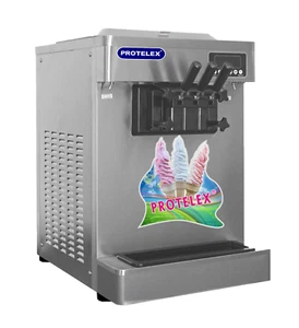 Protelex Tischmaschine Softeismaschine  Frozen Yogurt  Maschine ICM-908 2400W - Bild 1 von 4