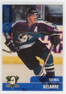 1999 Be a Player Memorabilia #171 Teemu Selanne Anaheim Mighty Ducks