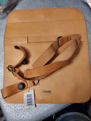patta + tracolla o bag folder modello classico in pelle - Immagine 1 di 3